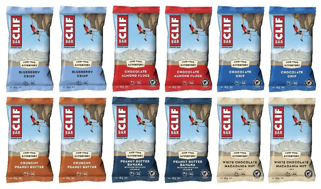 Clif Bar Energy Bar, 12 x 68 g Riegel Metasport