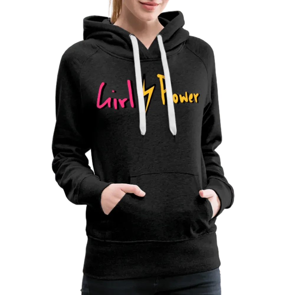 Individueller Frauen Premium Hoodie - Anthrazit