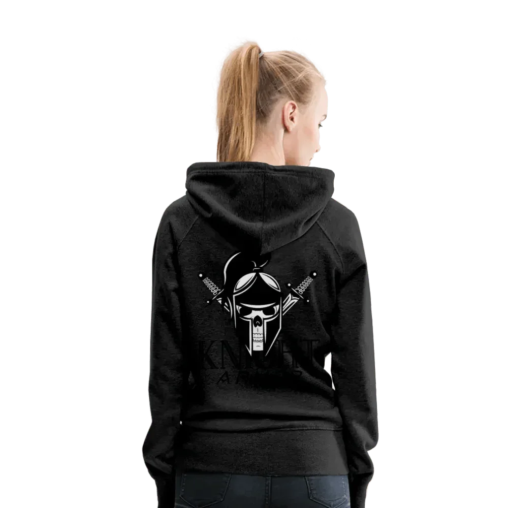 Individueller Frauen Premium Hoodie - Anthrazit
