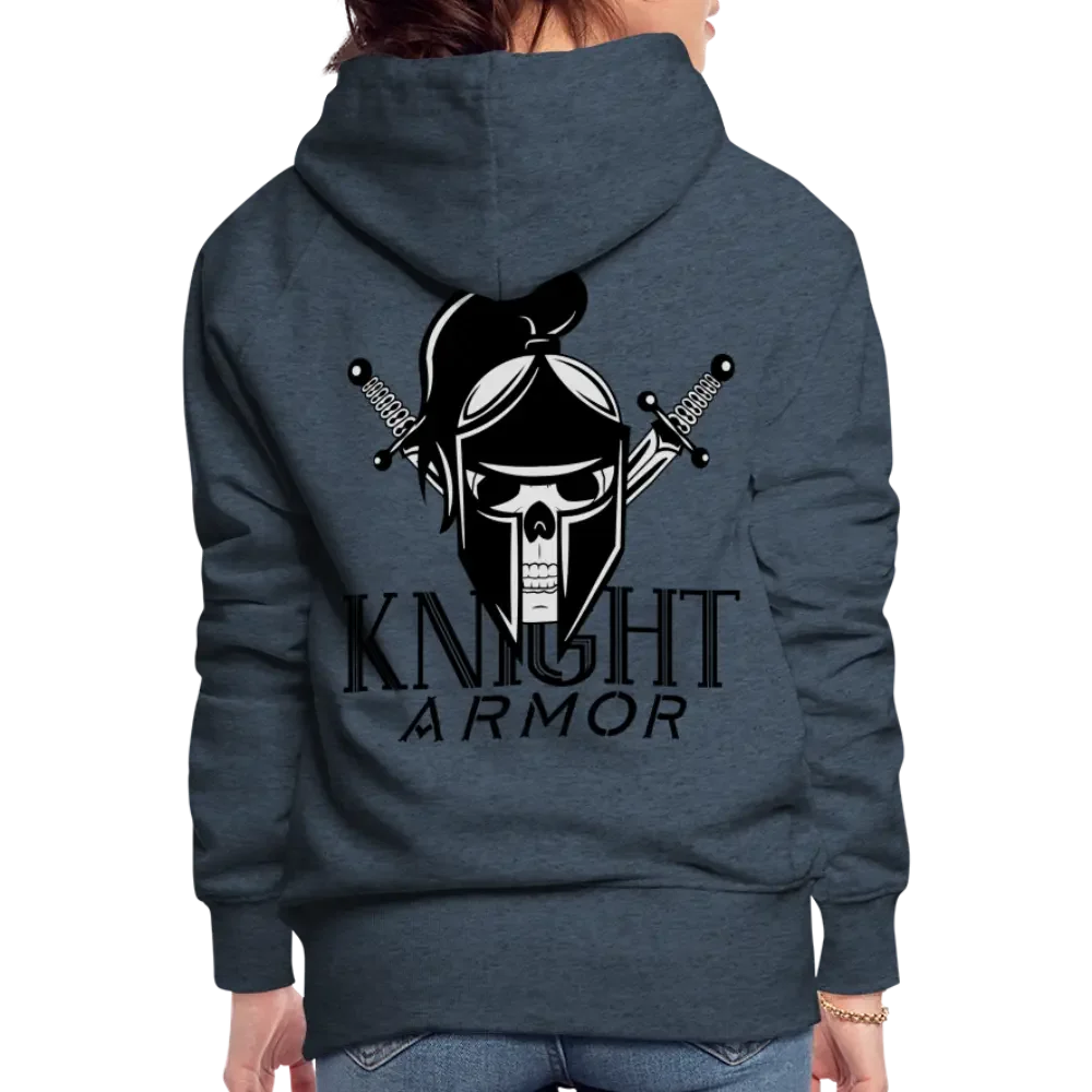 Individueller Frauen Premium Hoodie - Jeansblau