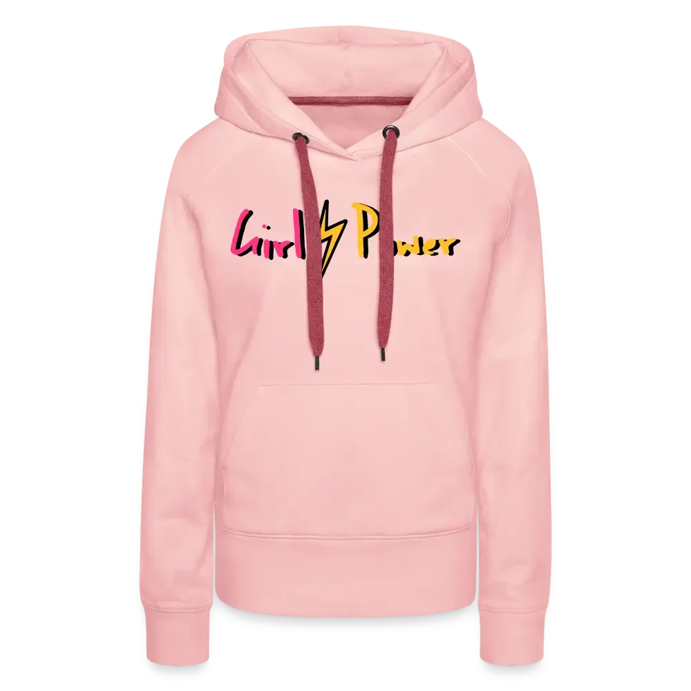 Individueller Frauen Premium Hoodie - Kristallrosa
