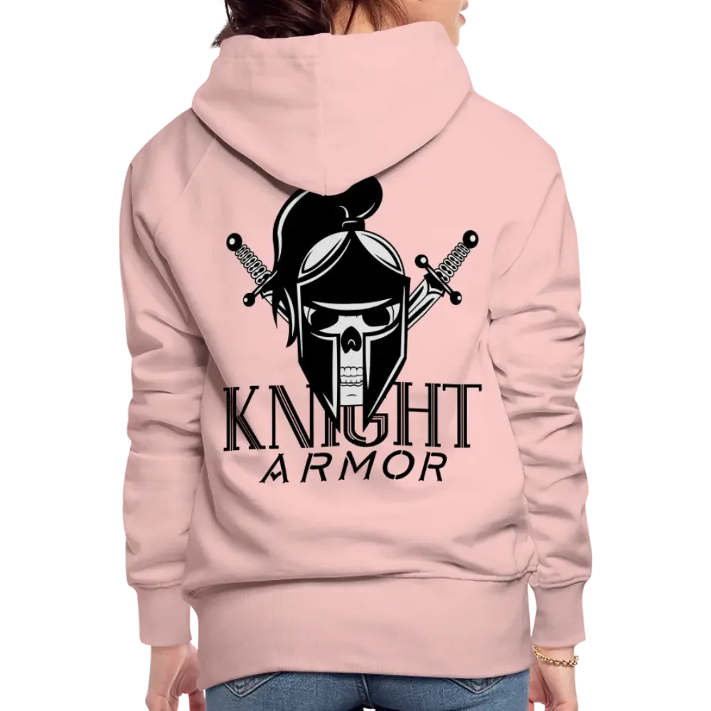 Individueller Frauen Premium Hoodie - Kristallrosa