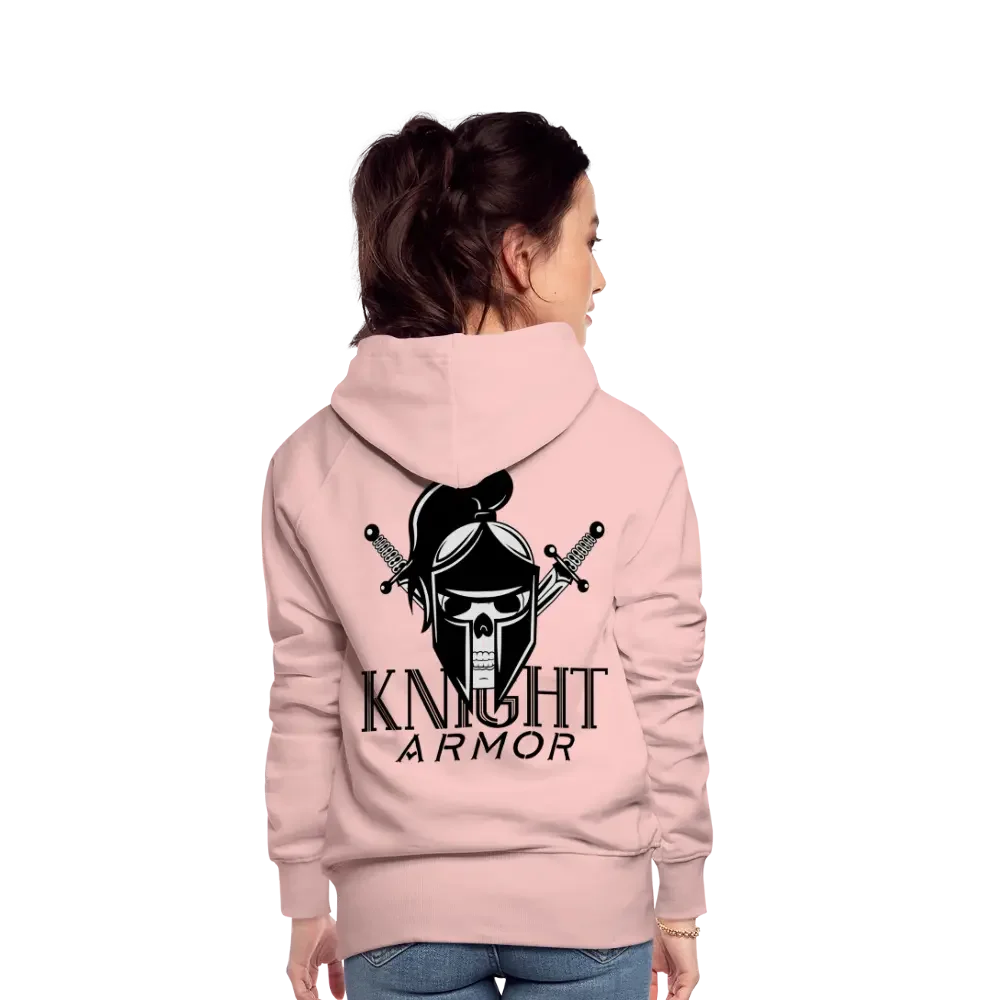 Individueller Frauen Premium Hoodie - Kristallrosa