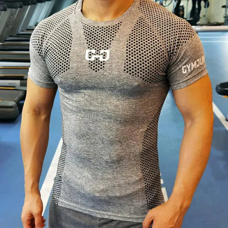 Men's Quick Dry Sport / Fitness T-shirt mit Short Sleeve Ethics-Sports