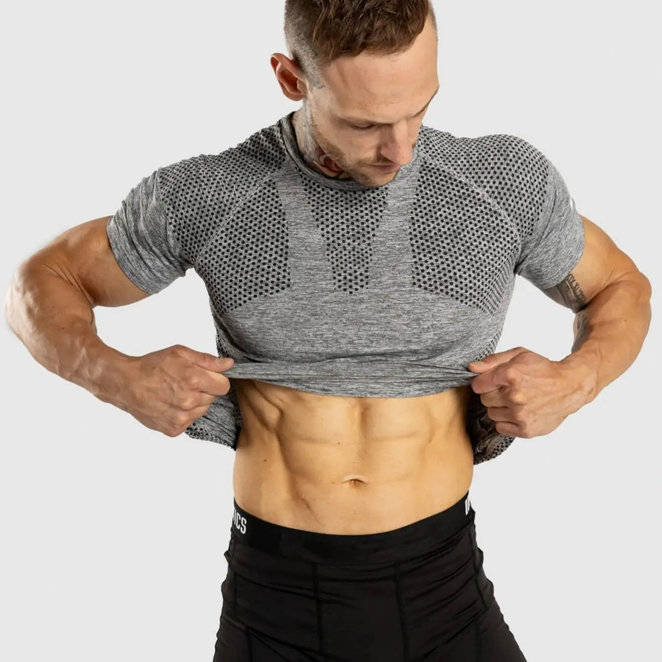 Men's Quick Dry Sport / Fitness T-shirt mit Short Sleeve Ethics-Sports