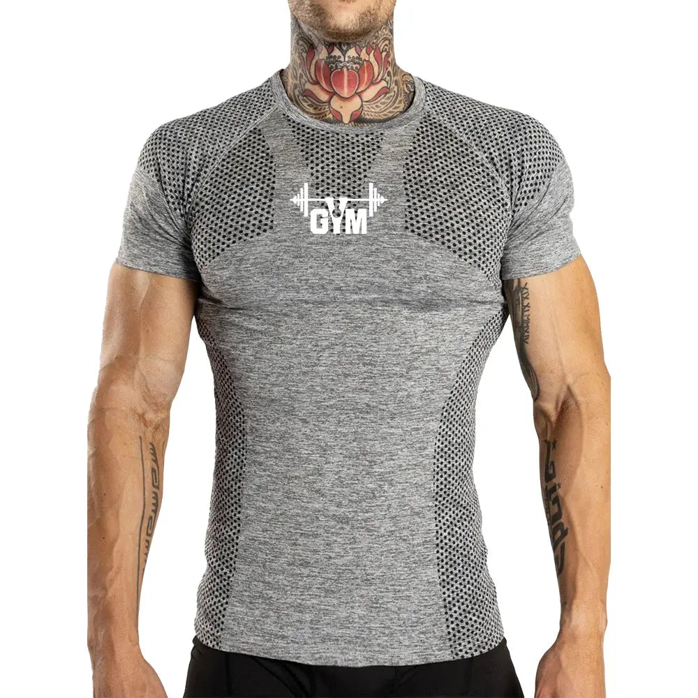 Men's Quick Dry Sport / Fitness T-shirt mit Short Sleeve Ethics-Sports