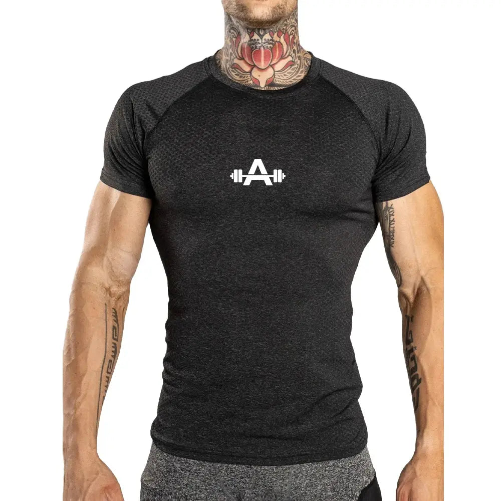 Men's Quick Dry Sport / Fitness T-shirt mit Short Sleeve Ethics-Sports