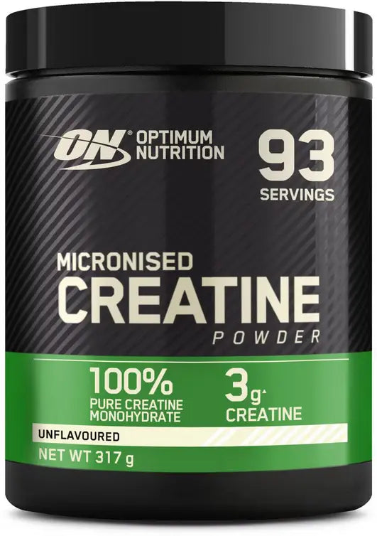 Optimum Nutrition Micronised Creatine Powder, 634 g Dose, Unflavoured Metasport