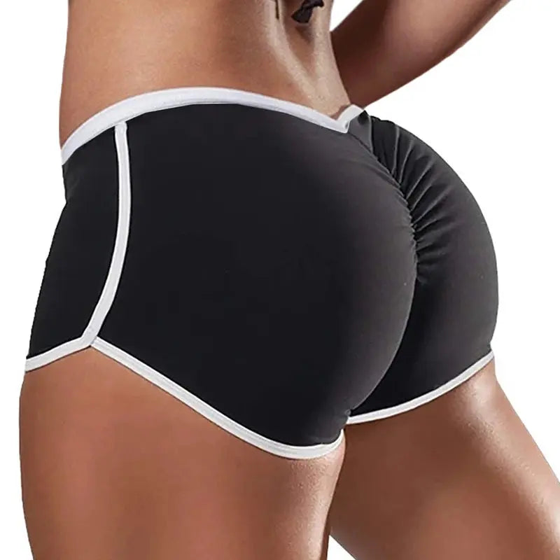 Women Summer Sports Fitness Skinny Slim Shorts Causal Yoga Shorts Shorts Low Waist Stretchy Gym Clothing Short Pants Ethics-Sports