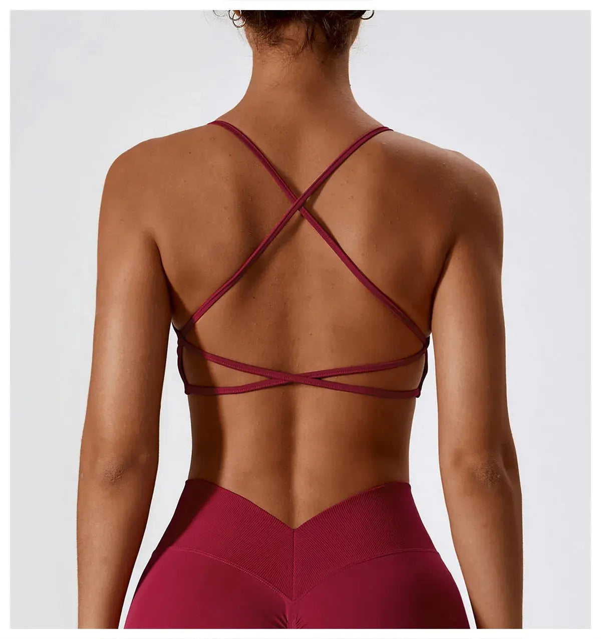 Yoga Women Sports / Fitness Bra-Crop Top / Breathable / Shockproof / Push up Ethics-Sports