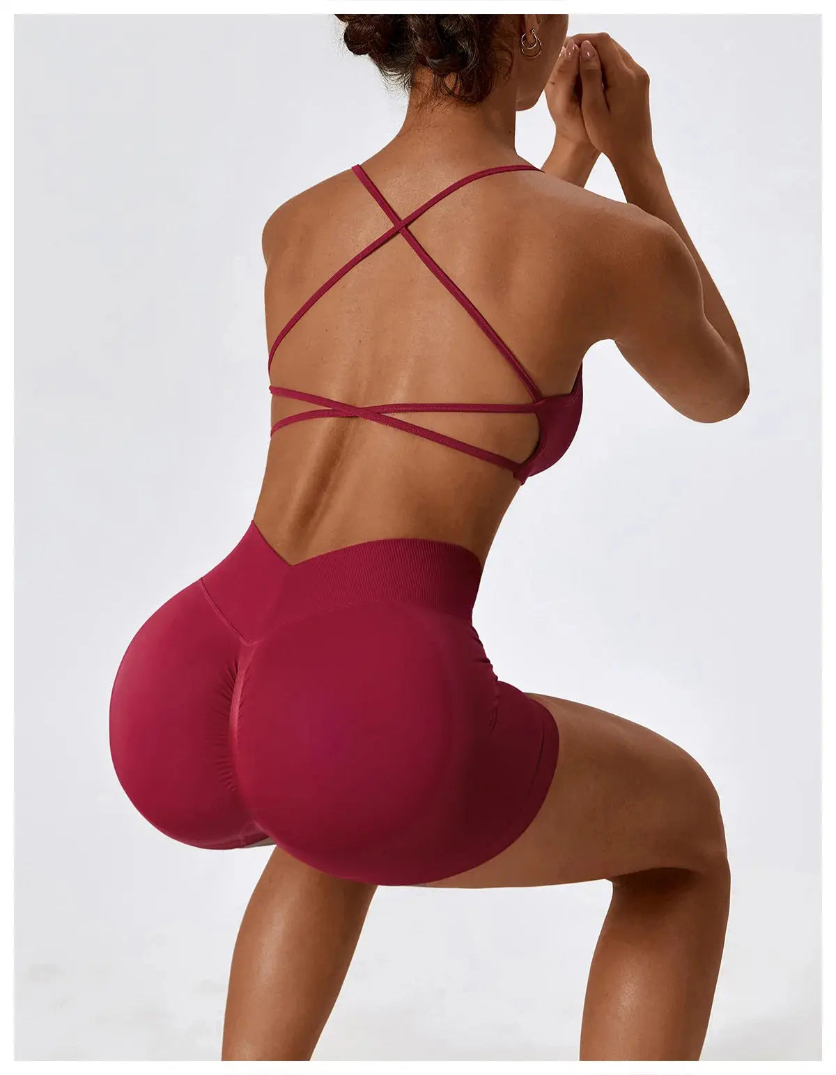Yoga Women Sports / Fitness Bra-Crop Top / Breathable / Shockproof / Push up Ethics-Sports