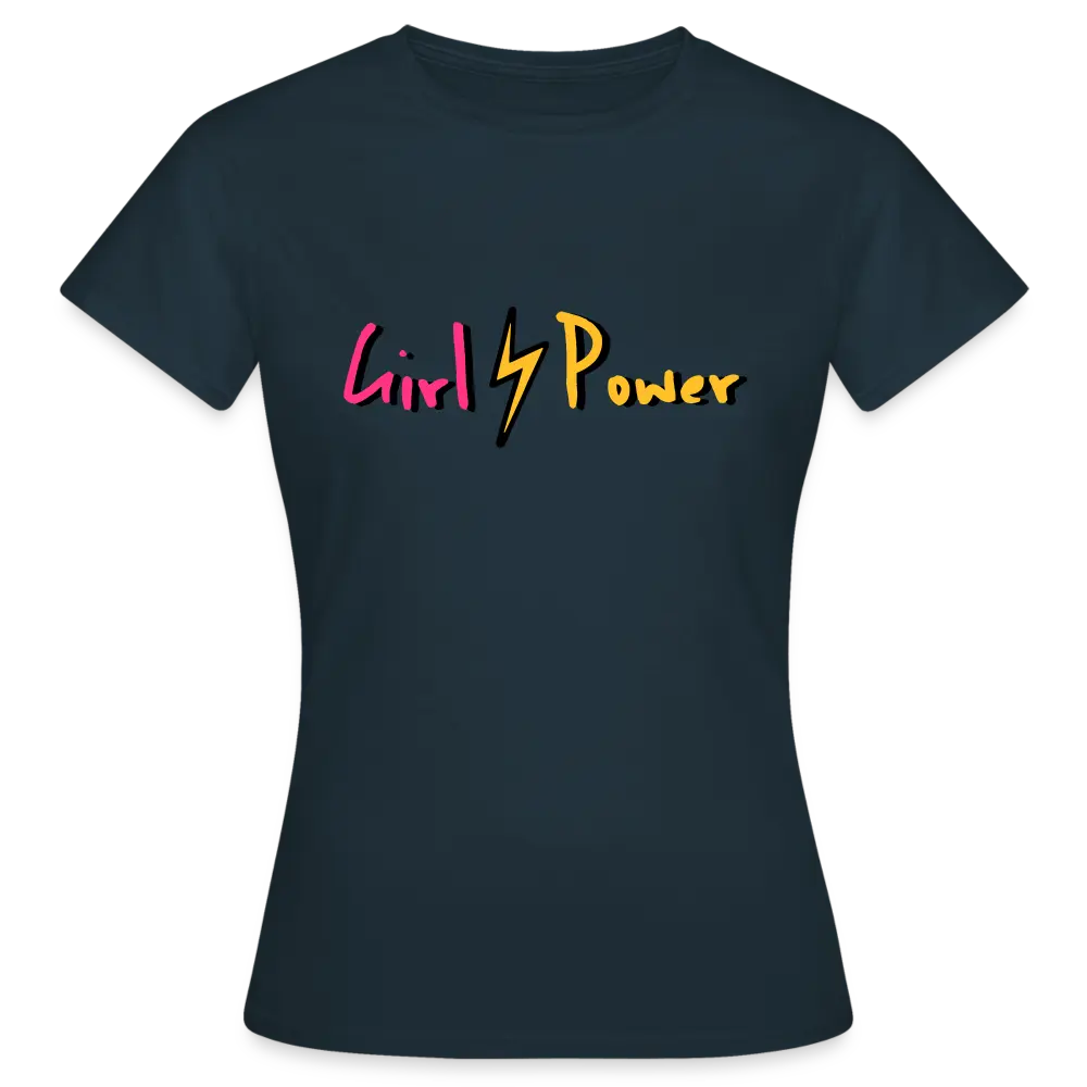 individuelles Frauen Standard T-Shirt - Navy