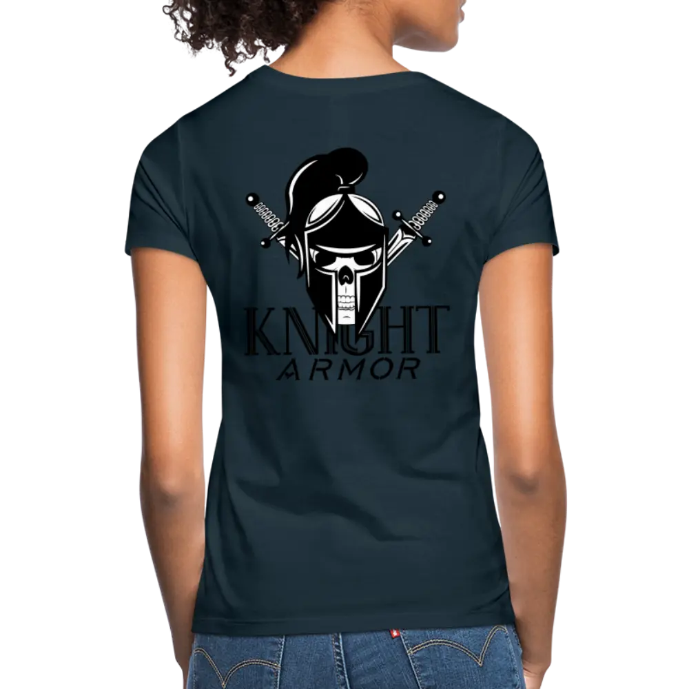 individuelles Frauen Standard T-Shirt - Navy