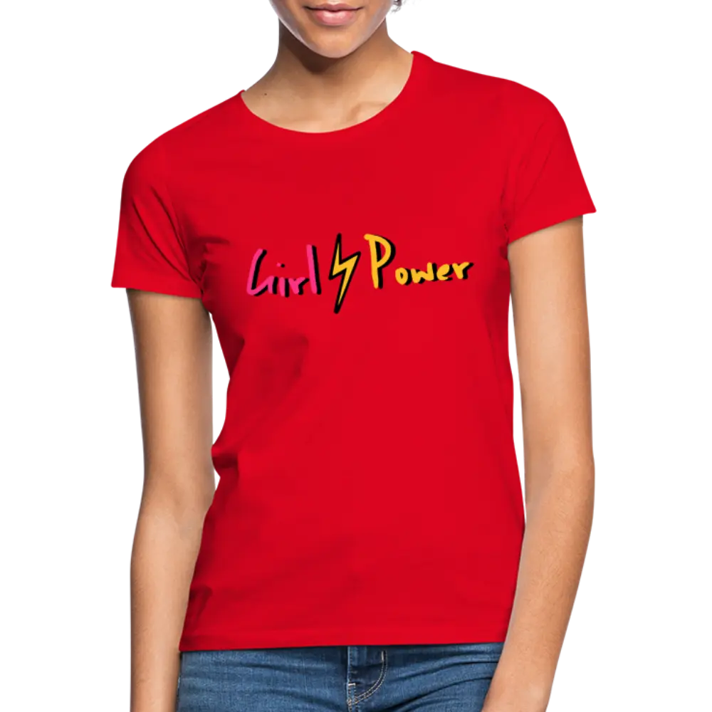 individuelles Frauen Standard T-Shirt - Rot