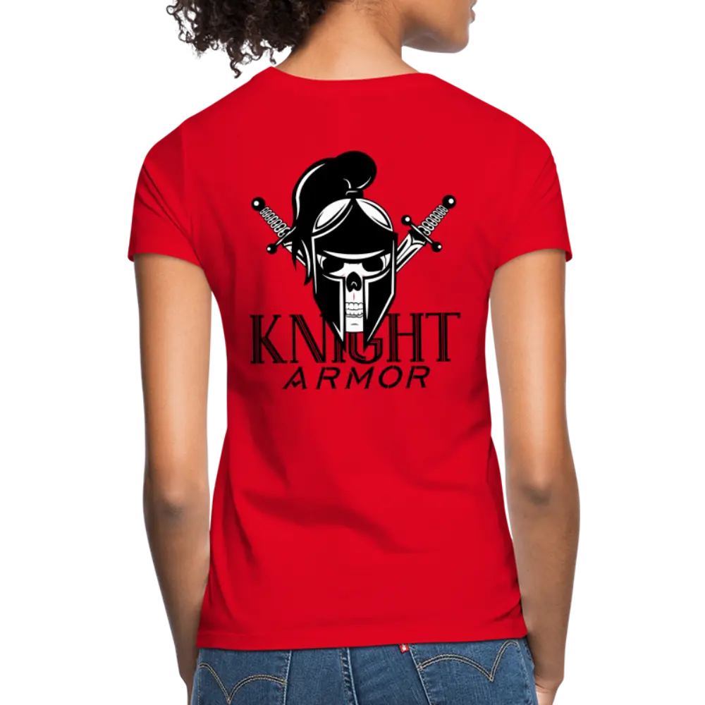 individuelles Frauen Standard T-Shirt - Rot
