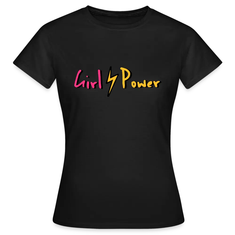 individuelles Frauen Standard T-Shirt - Schwarz
