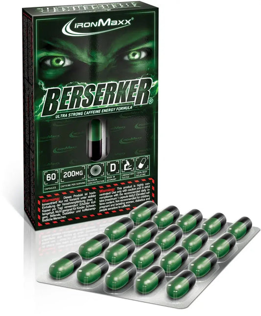 IronMaxx Berserker, 60 Kapseln Metasport