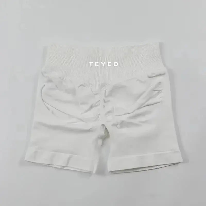 2025Teeveo Damen Radsport-Shorts, hochintensive Fitness-Shorts über Sport-Shorts, Pfirsich-Po-Lift-Leggings Ethics Sports
