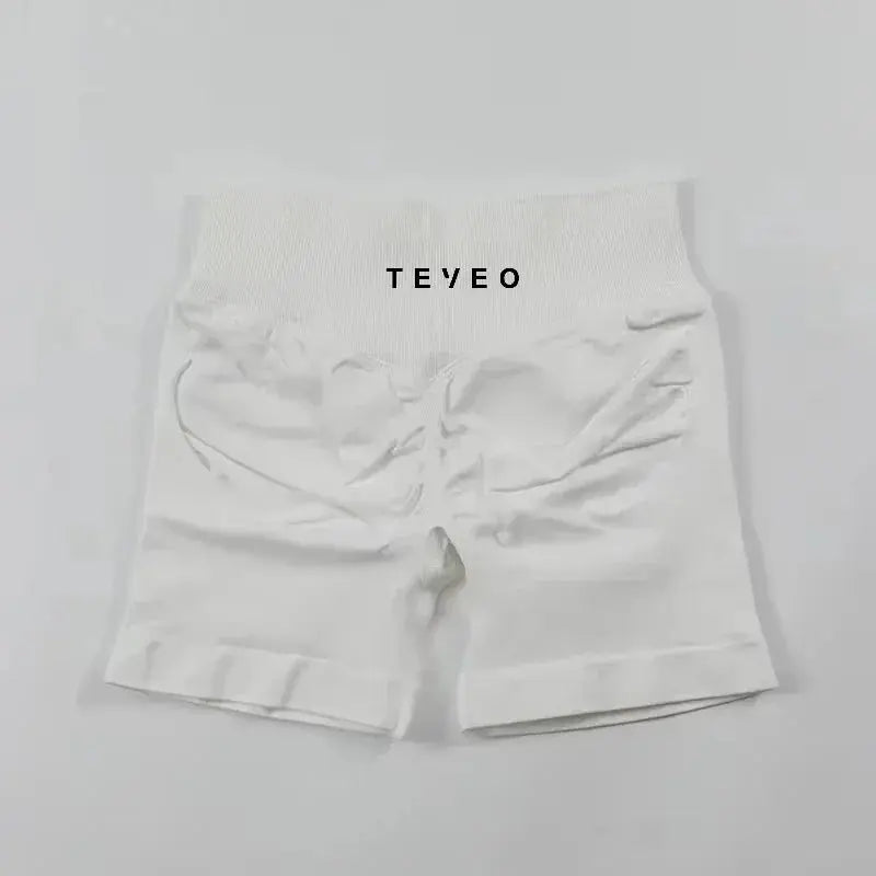 2025Teeveo Damen Radsport-Shorts, hochintensive Fitness-Shorts über Sport-Shorts, Pfirsich-Po-Lift-Leggings Ethics Sports