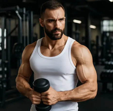 Atmungsaktives Herren Gym Tanktop für Bodybuilding Ethics-Sports