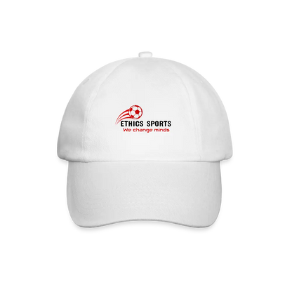 Baseballkappe - Weiß/Weiß