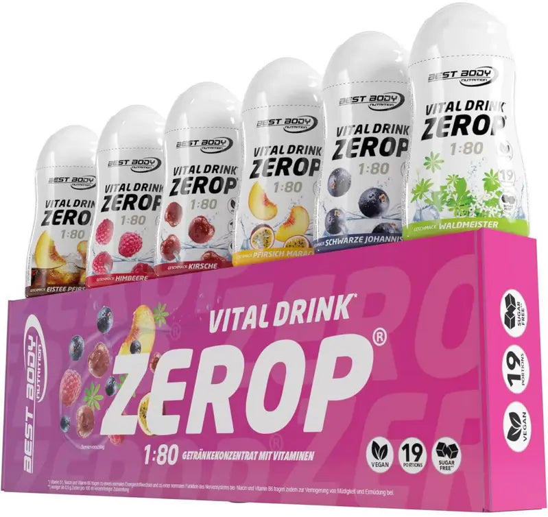 Best Body Nutrition Vital Drink Zerop, viele Geschmacksrichtungen Metasport