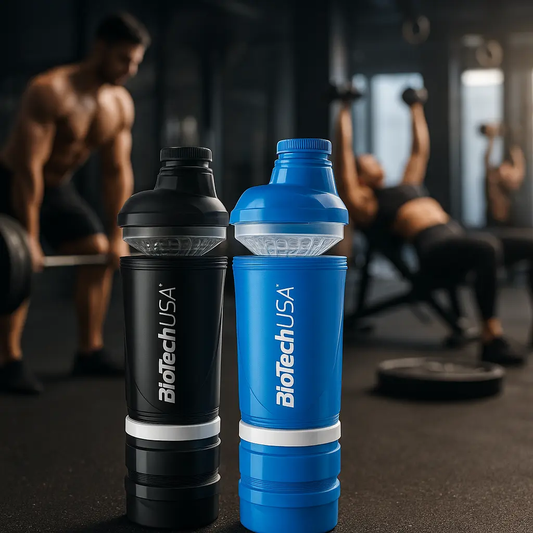 BioTech USA Shaker Wave+, 600 ml (+200 ml +150 ml) Metasport