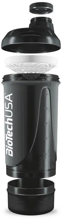 BioTech USA Shaker Wave+ Compact, 500 ml (+150 ml) Metasport