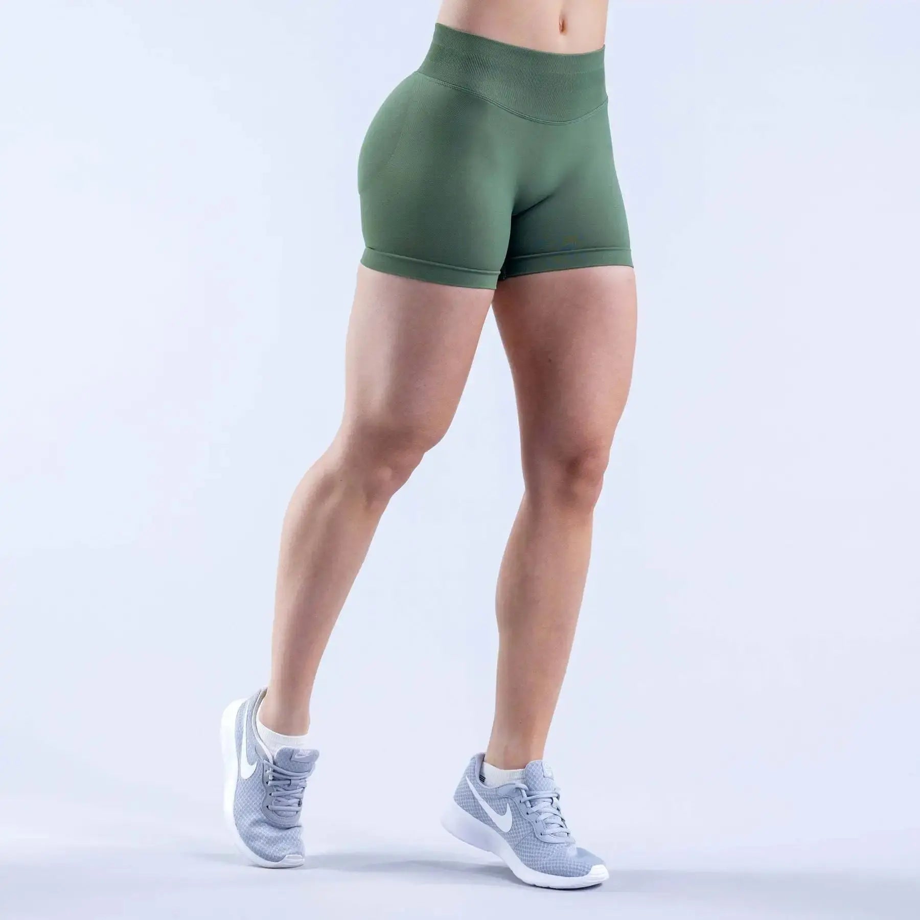 Booty Scrunch Butt Lifting Seamless Yoga Shorts Naked Feel Leggings Squat Proof Comfort Fitness Gym Tights Shorts Women Gym Ethics-Sports