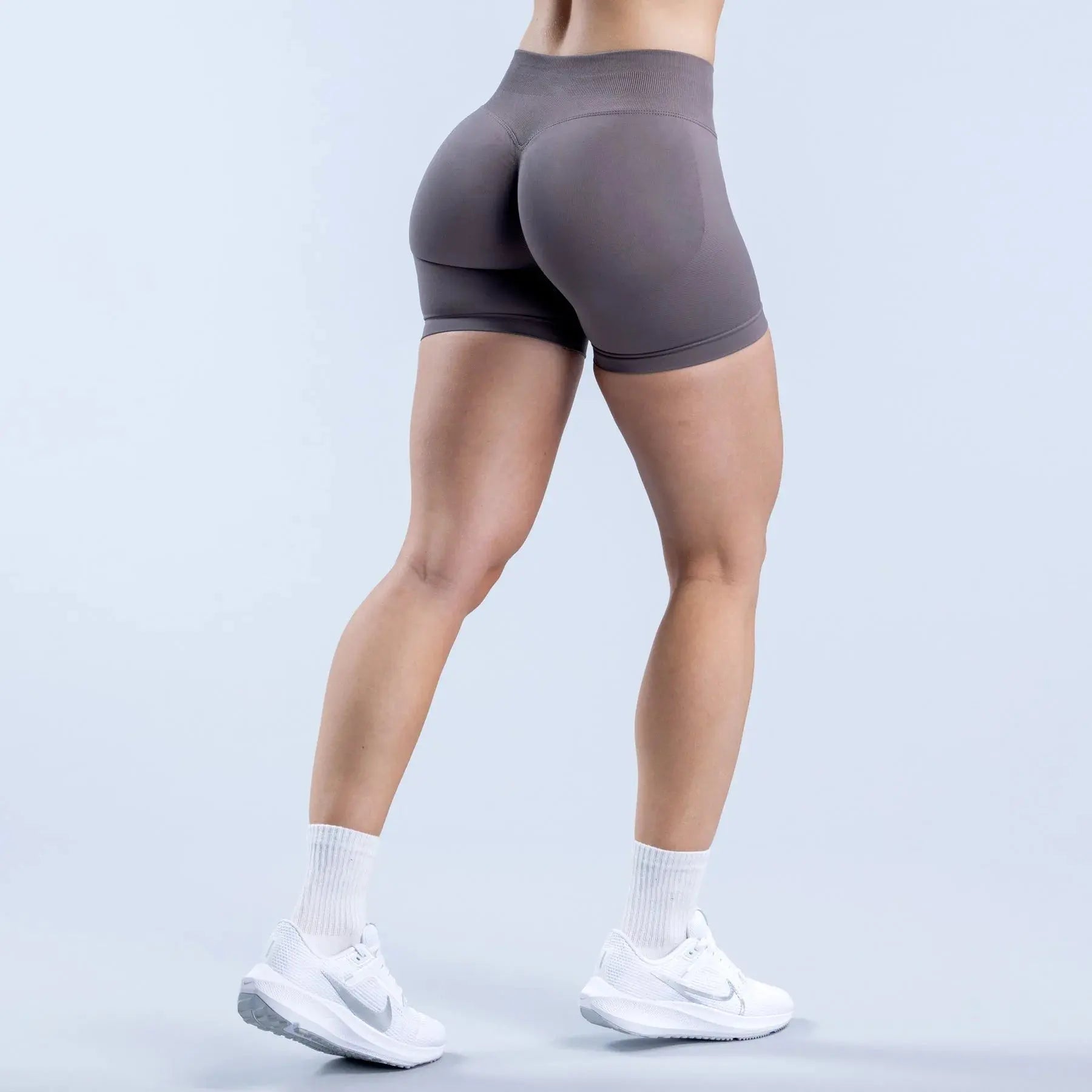 Booty Scrunch Butt Lifting Seamless Yoga Shorts Naked Feel Leggings Squat Proof Comfort Fitness Gym Tights Shorts Women Gym Ethics-Sports