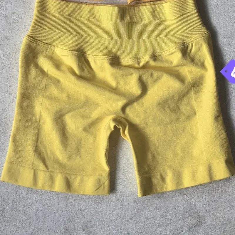 Booty Scrunch Butt Lifting Seamless Yoga Shorts Naked Feel Leggings Squat Proof Comfort Fitness Gym Tights Shorts Women Gym Ethics-Sports
