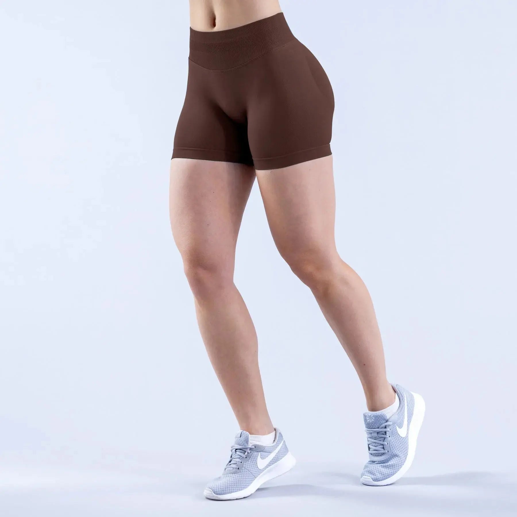 Booty Scrunch Butt Lifting Seamless Yoga Shorts Naked Feel Leggings Squat Proof Comfort Fitness Gym Tights Shorts Women Gym Ethics-Sports