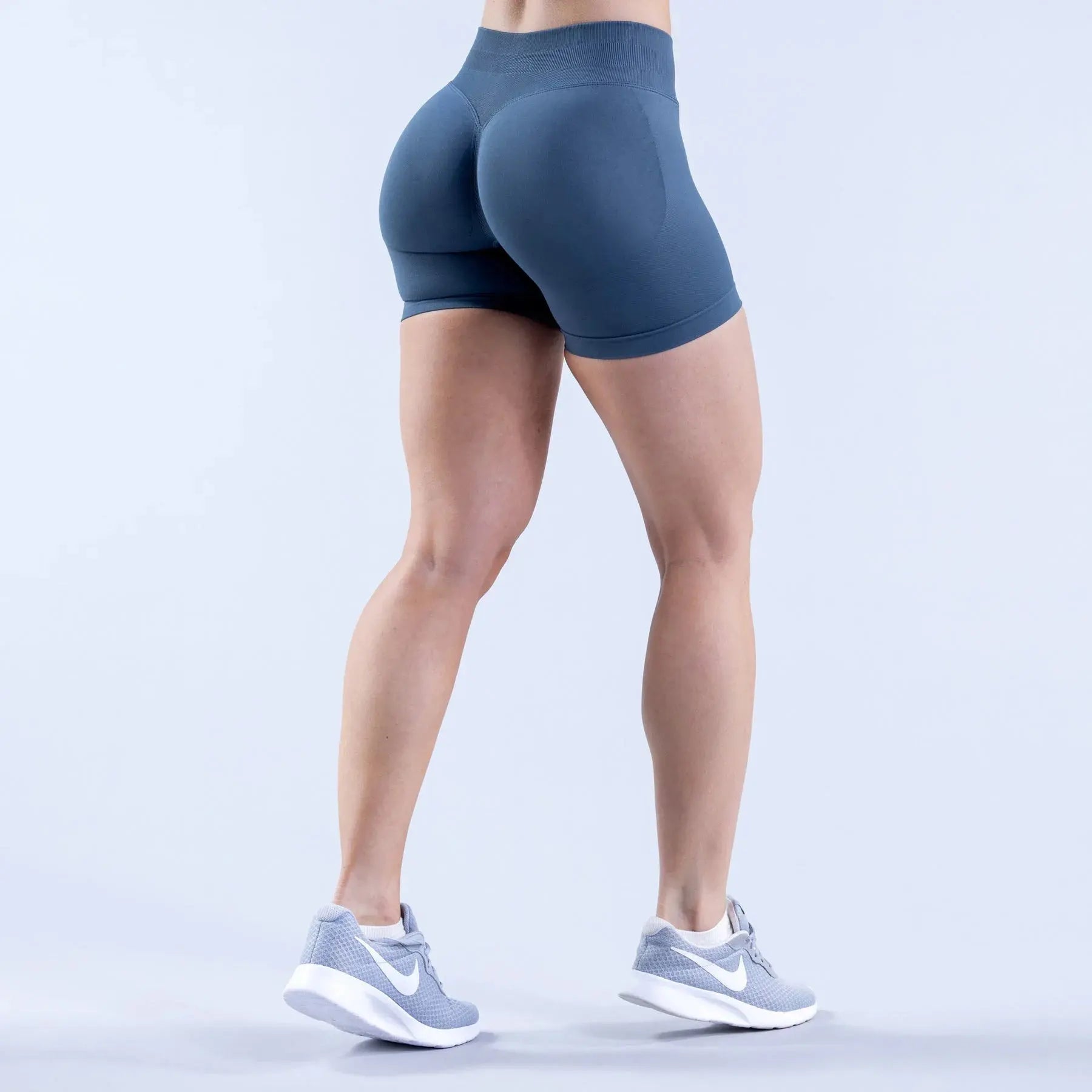Booty Scrunch Butt Lifting Seamless Yoga Shorts Naked Feel Leggings Squat Proof Comfort Fitness Gym Tights Shorts Women Gym Ethics-Sports