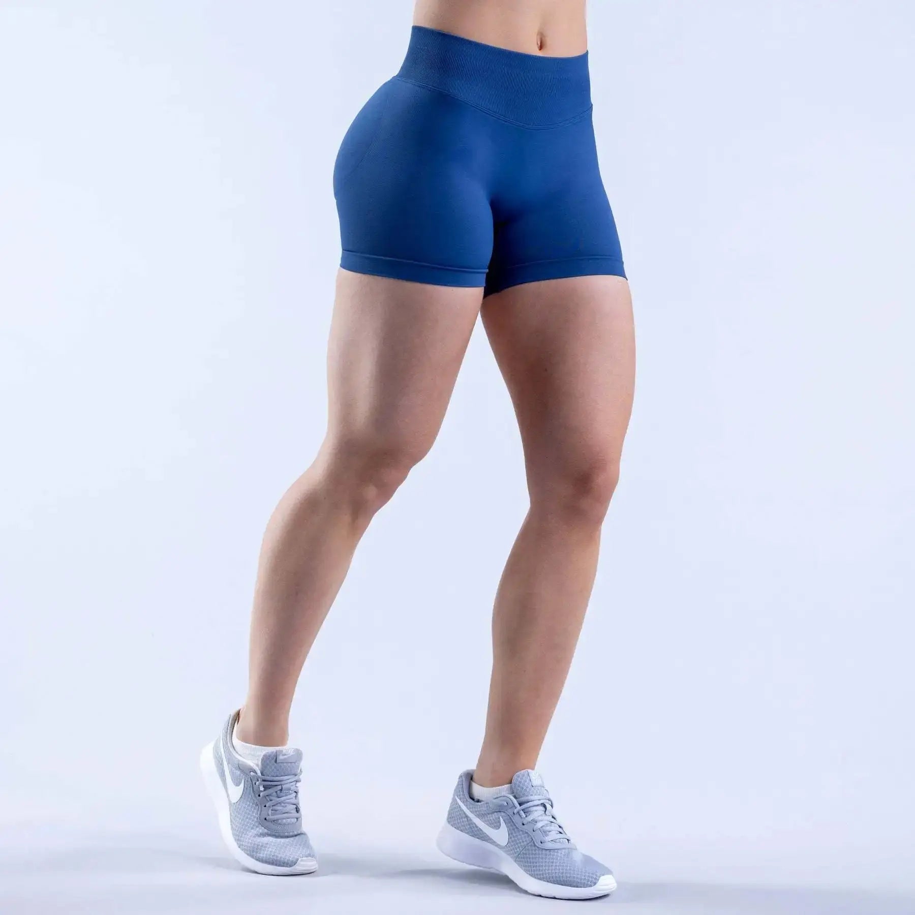 Booty Scrunch Butt Lifting Seamless Yoga Shorts Naked Feel Leggings Squat Proof Comfort Fitness Gym Tights Shorts Women Gym Ethics-Sports