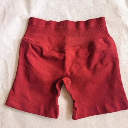 Booty Scrunch Butt Lifting Seamless Yoga Shorts Naked Feel Leggings Squat Proof Comfort Fitness Gym Tights Shorts Women Gym Ethics-Sports