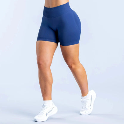 Booty Scrunch Butt Lifting Seamless Yoga Shorts Naked Feel Leggings Squat Proof Comfort Fitness Gym Tights Shorts Women Gym Ethics-Sports