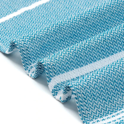Cotton Turkish Beach Towel 90*180CM kitchen Soft Absorbent Travel Portable Towel Sauna Spa Gym sports Fitness Fringed Bath Towel Ethics-Sports