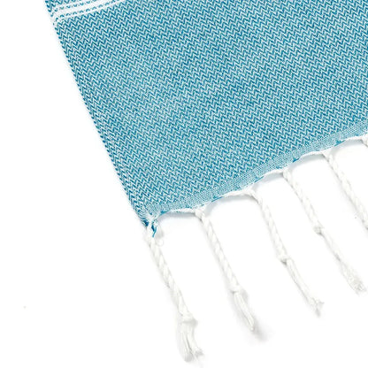 Cotton Turkish Beach Towel 90*180CM kitchen Soft Absorbent Travel Portable Towel Sauna Spa Gym sports Fitness Fringed Bath Towel Ethics-Sports