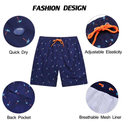DATIFER Men Beach Shorts Ethics-Sports
