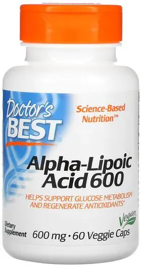 Doctor's Best Alpha Lipoic Acid    VEGAN Metasport