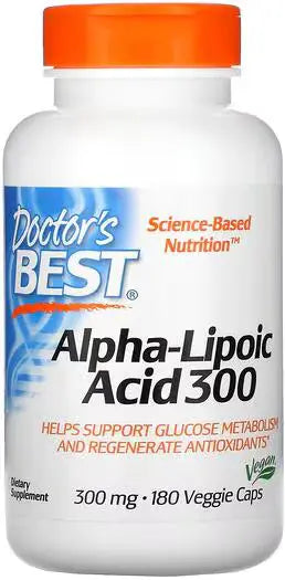 Doctor's Best Alpha Lipoic Acid    VEGAN Metasport