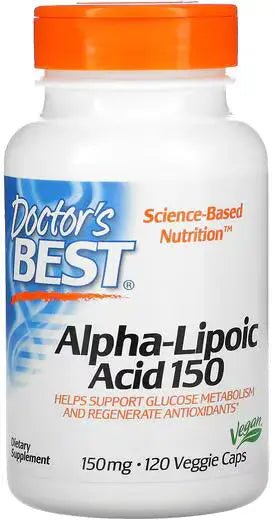 Doctor's Best Alpha Lipoic Acid    VEGAN Metasport