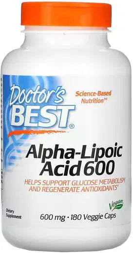 Doctor's Best Alpha Lipoic Acid    VEGAN Metasport