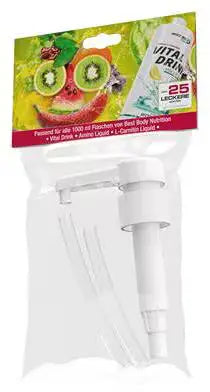 Dosierpumpe für 500 ml und 1000 ml Flaschen, 1 Stück Metasport