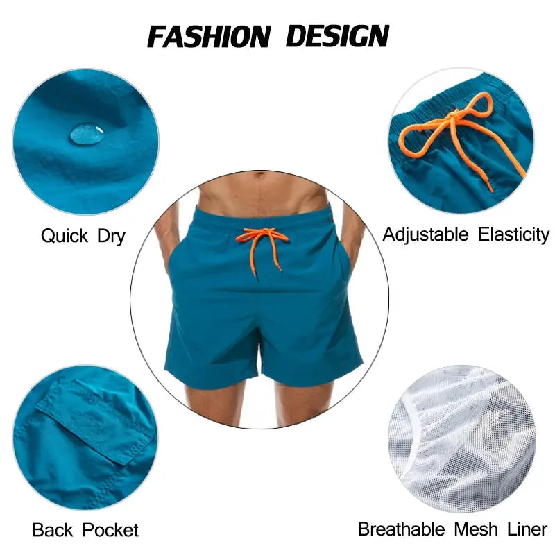 ESCATCH Man Swim Shorts Trunks Ethics-Sports