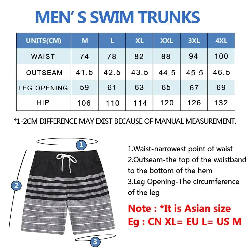 ESCATCH Men Beach Swim Shorts Ethics-Sports