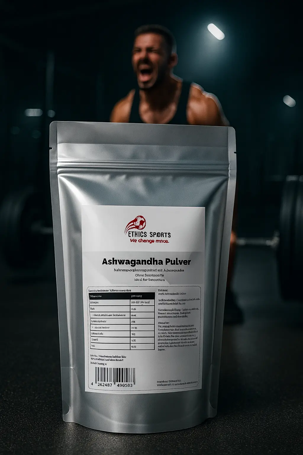 ETHICS SPORTS - Ashwagandha Pulver - 500g Doypack ChanceToBrand