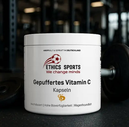 ETHICS SPORTS - Gepuffertes Vitamin C 500mg - 360 Kapseln ChanceToBrand