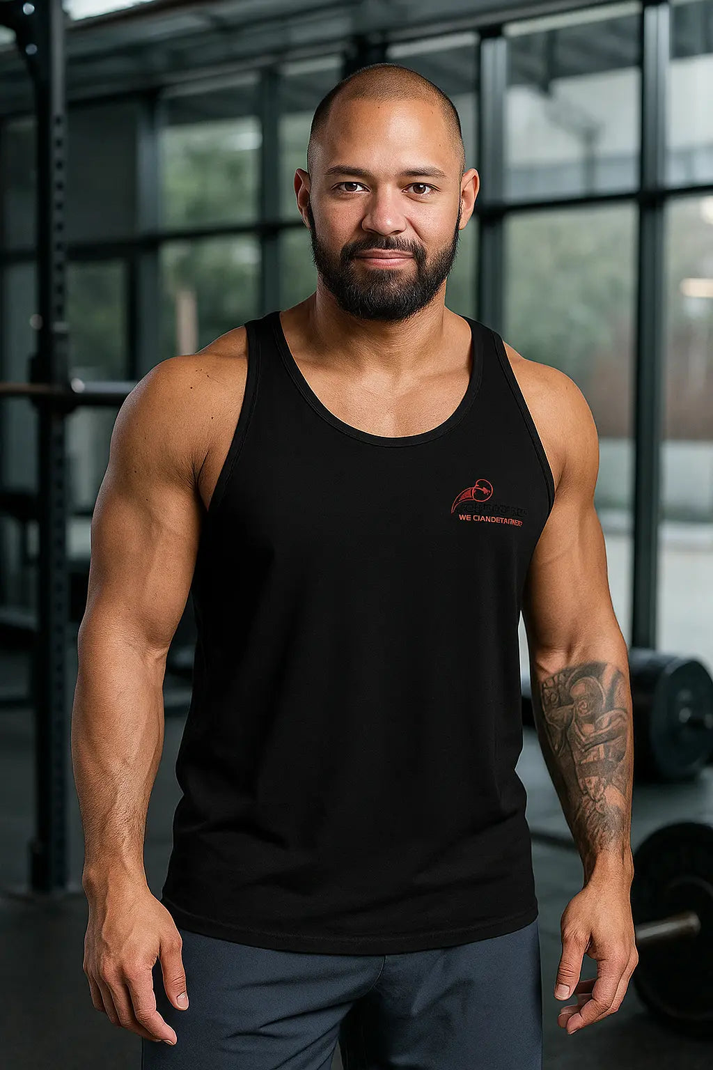 ETHICS SPORTS - Men's Black Tank Top Ethics Sports