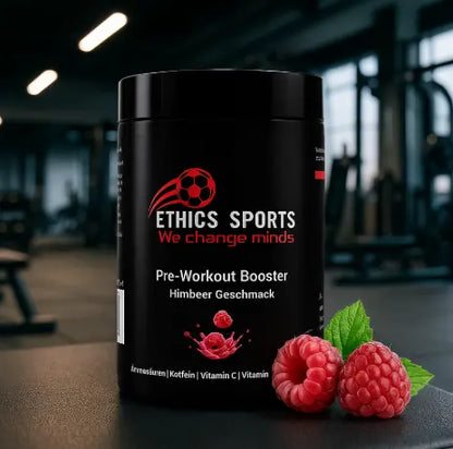 ETHICS SPORTS - Pre-Workout Booster Himbeere - 520g ChanceToBrand